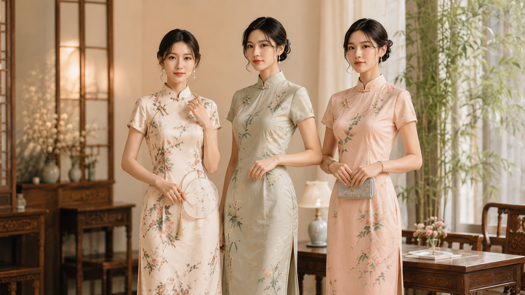 新中式旗袍